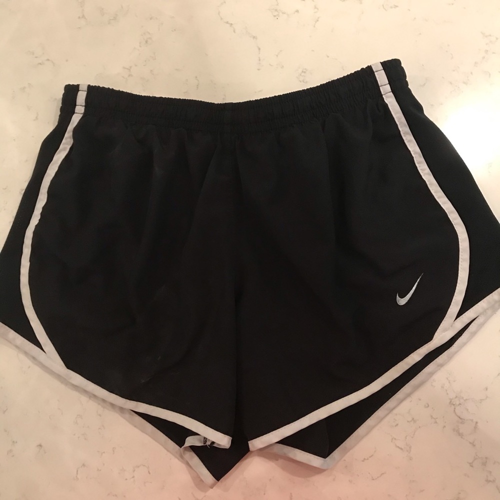 Nike black athletic shorts